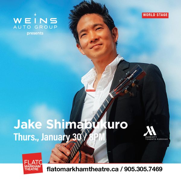 Jake Shimabukuro at Flato Markham Theatre