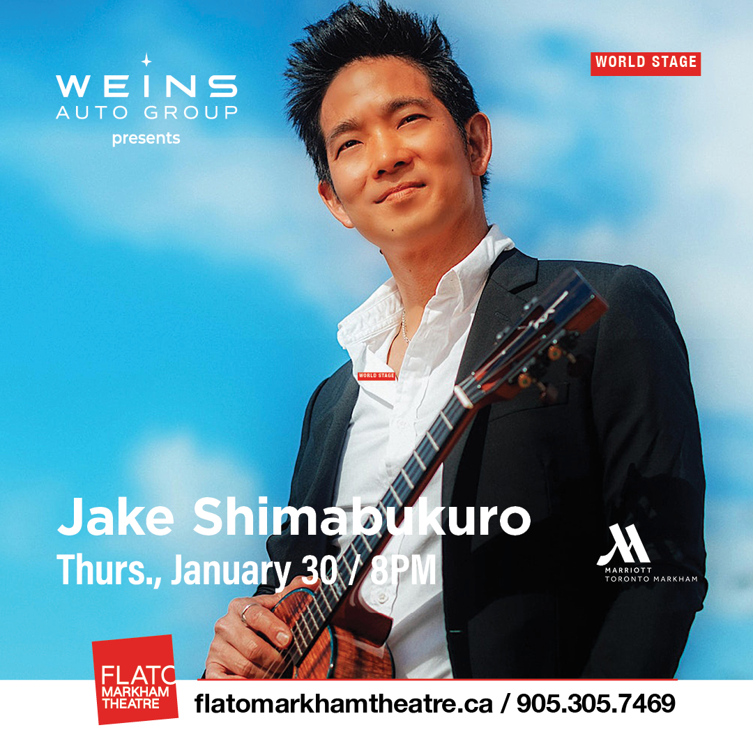 Jake Shimabukuro at Flato Markham Theatre