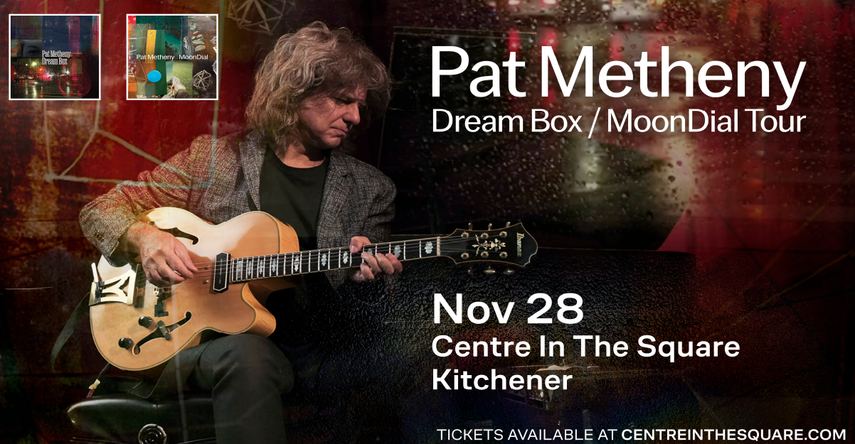 Win Tickets to see Pat Metheny at Centre in the Square on November 28