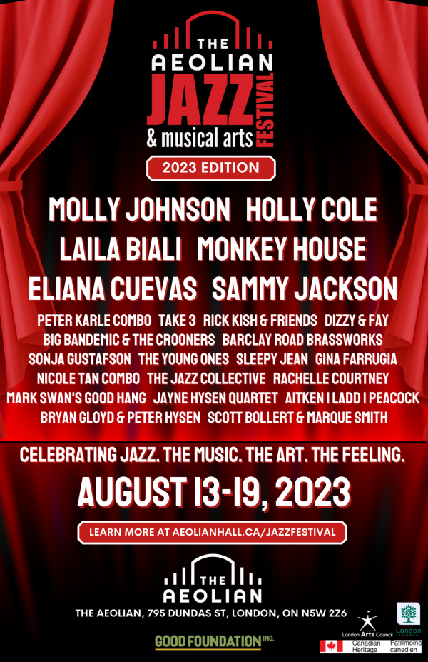 Aeolian Jazz & Musical Arts Festival 2023