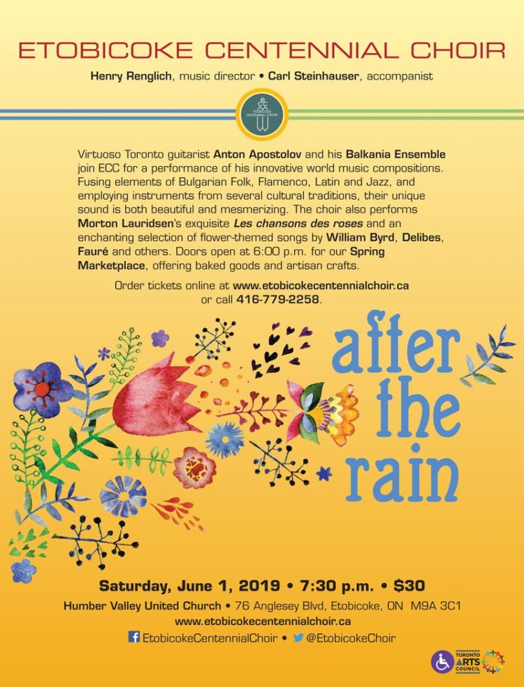 After The Rain – The Etobicoke Centennial Choir