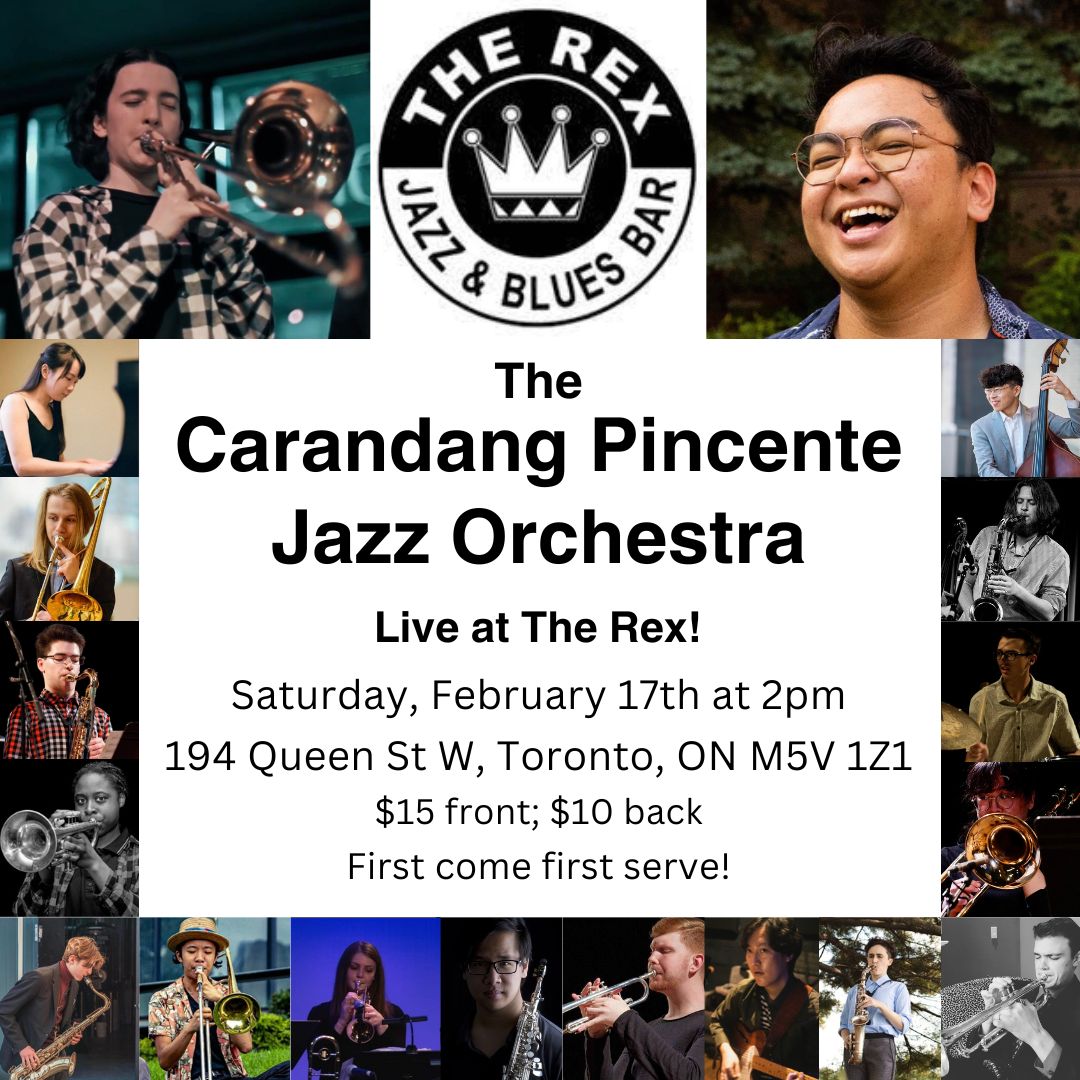 Carandang Pincente Jazz Orchestra at The Rex