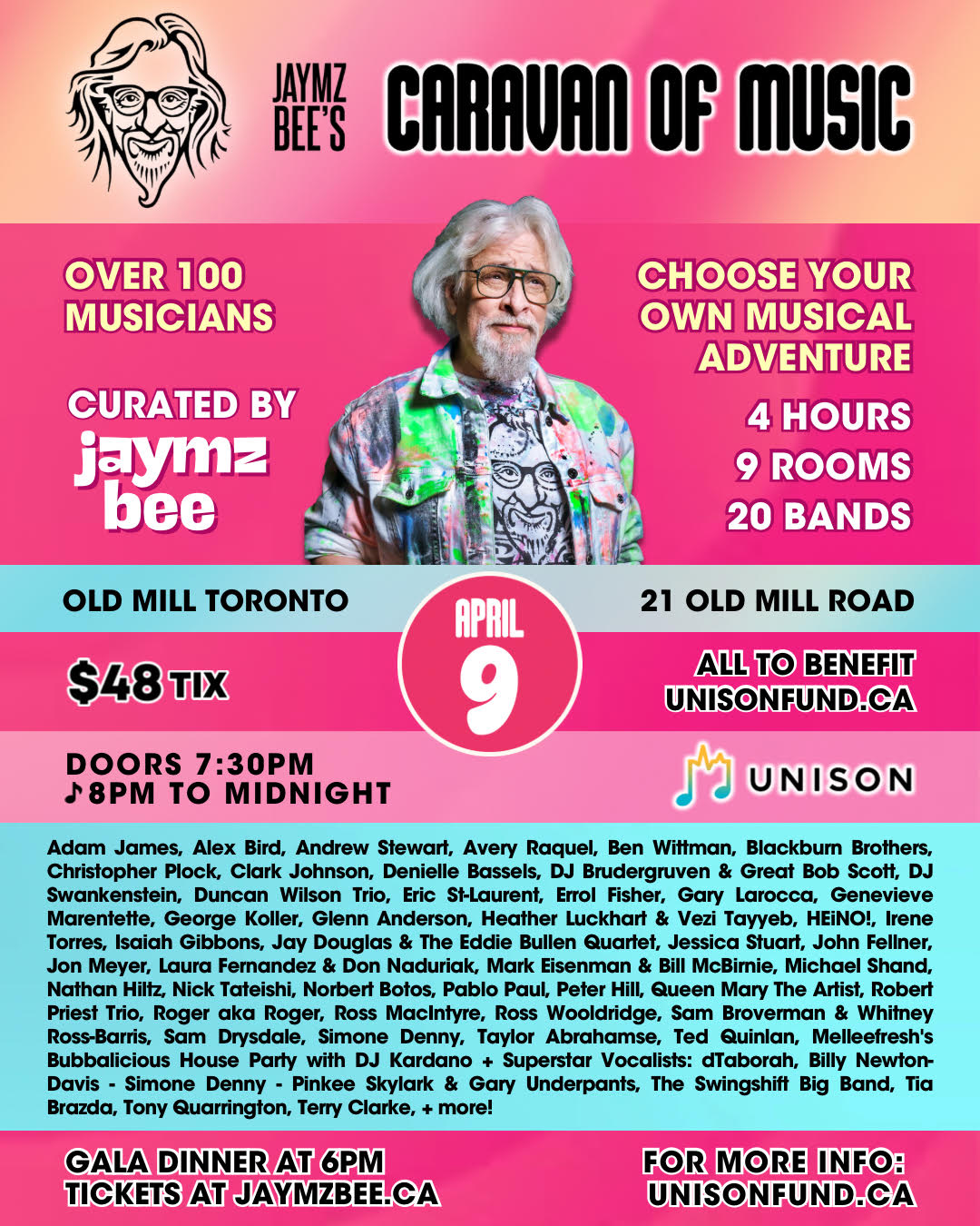 Jaymz Bee’s Caravan of Music