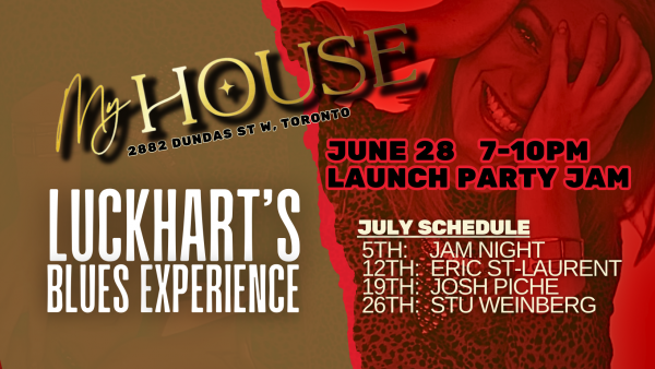 Luckhart’s Blues Experience – Launch Party