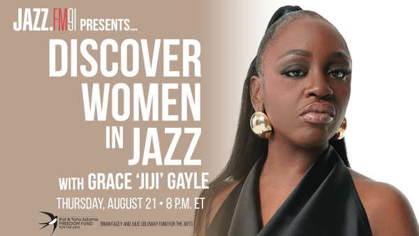 Discover Women in Jazz presents Grace ‘Jiji’ Gayle
