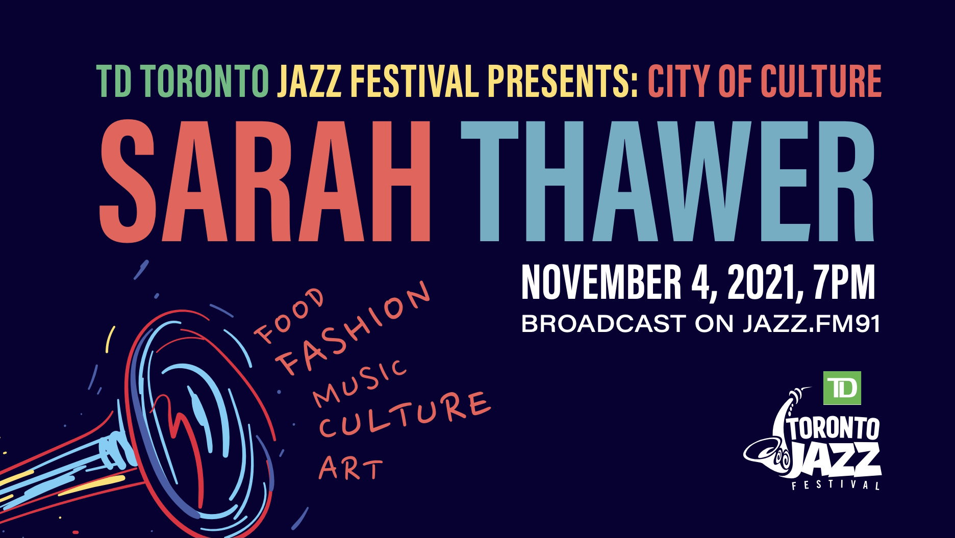 TD Toronto Jazz Festival presents… City of Culture: Sarah Thawer