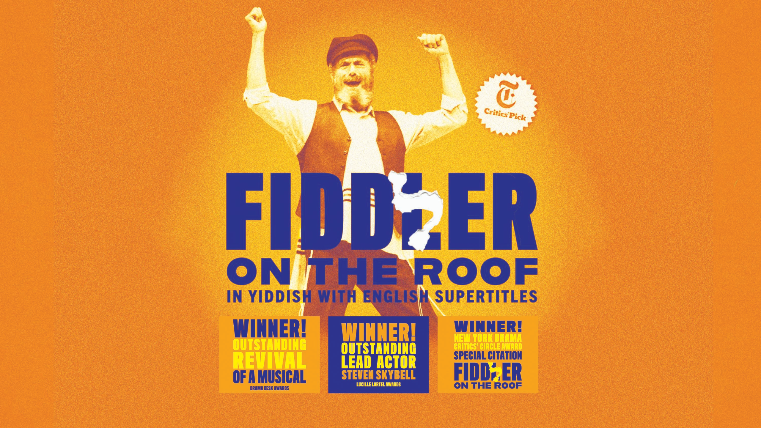 Win tickets to Fiddler on The Roof in Yiddish!