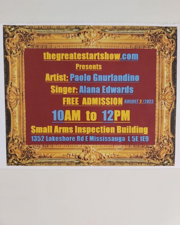 The Greatest Art Show with musical guest Alana Edwards