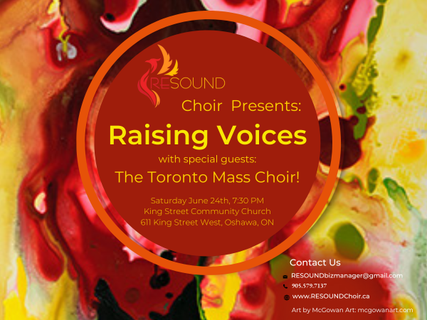 RESOUND Choir presents Raising Voices!