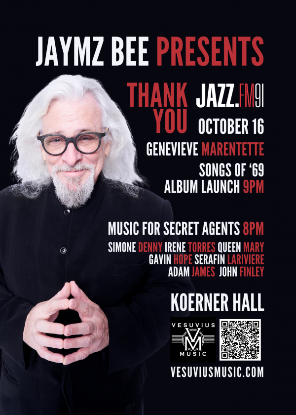 Jaymz Bee presents Thank You JAZZ.FM91