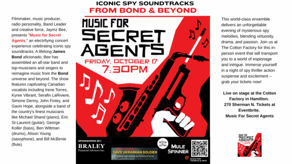 The Cotton Factory presents Music for Secret Agents