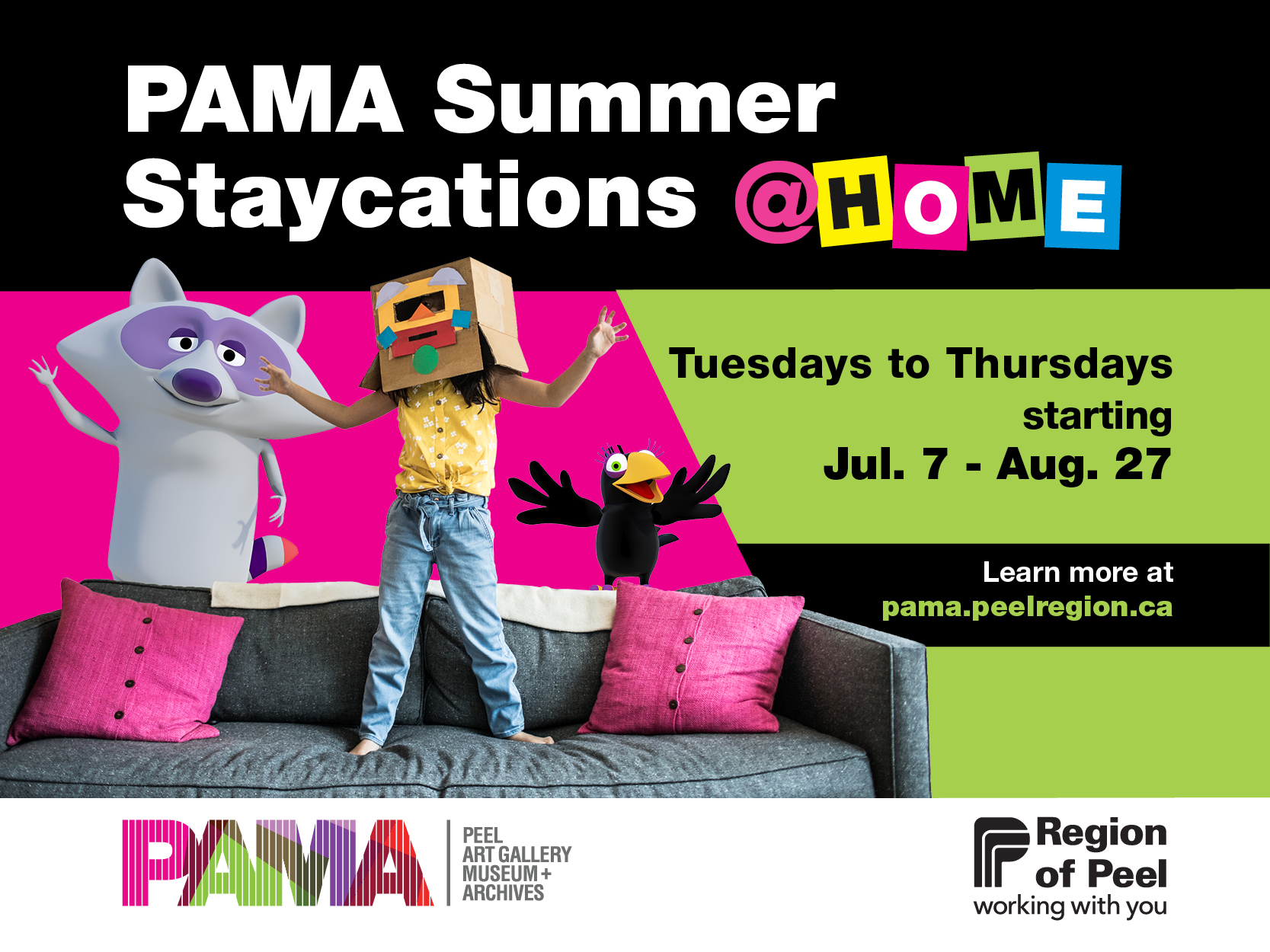 PAMA: Summer Staycations @ Home