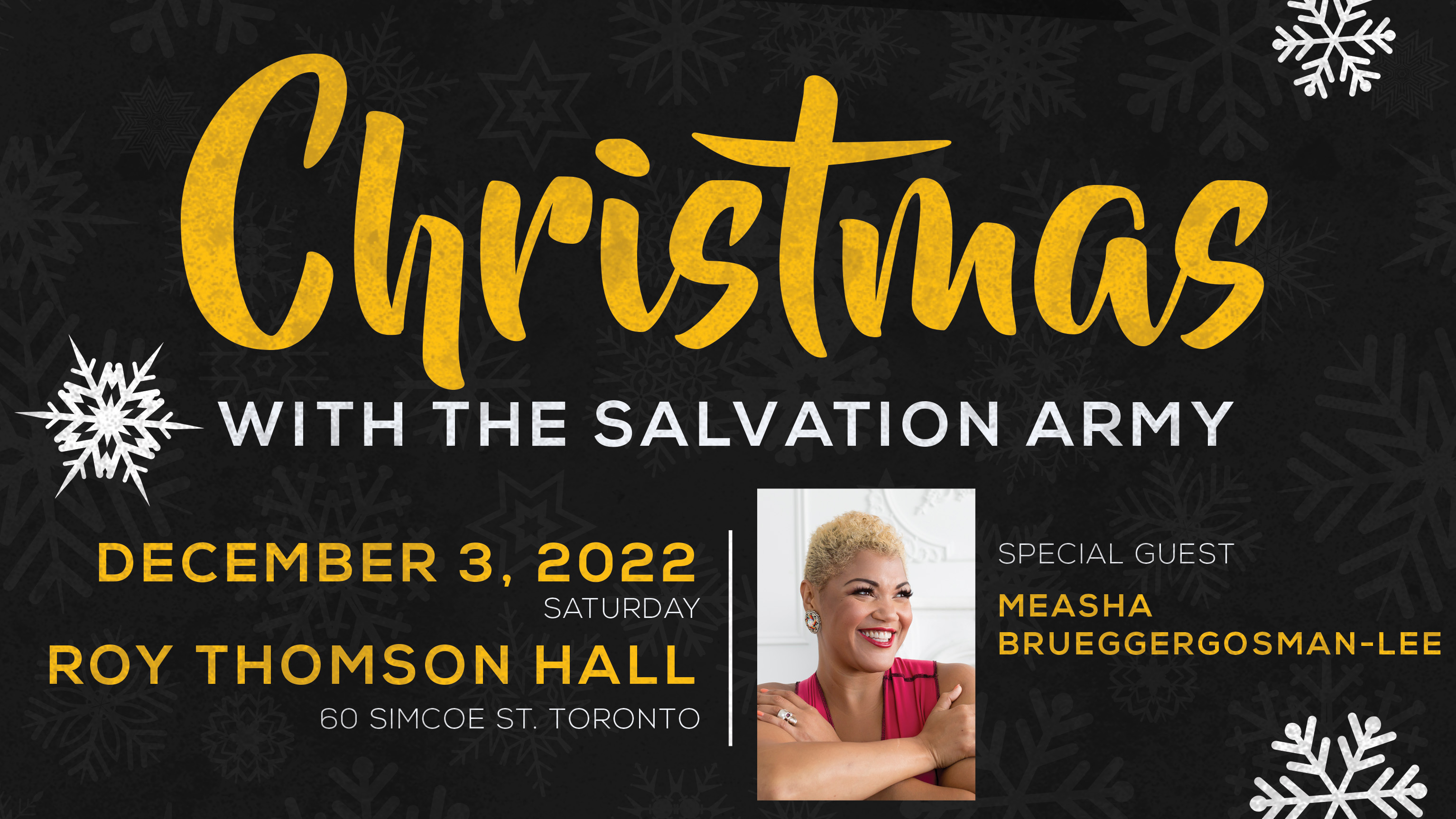 Christmas with the Salvation Army at Roy Thomson Hall