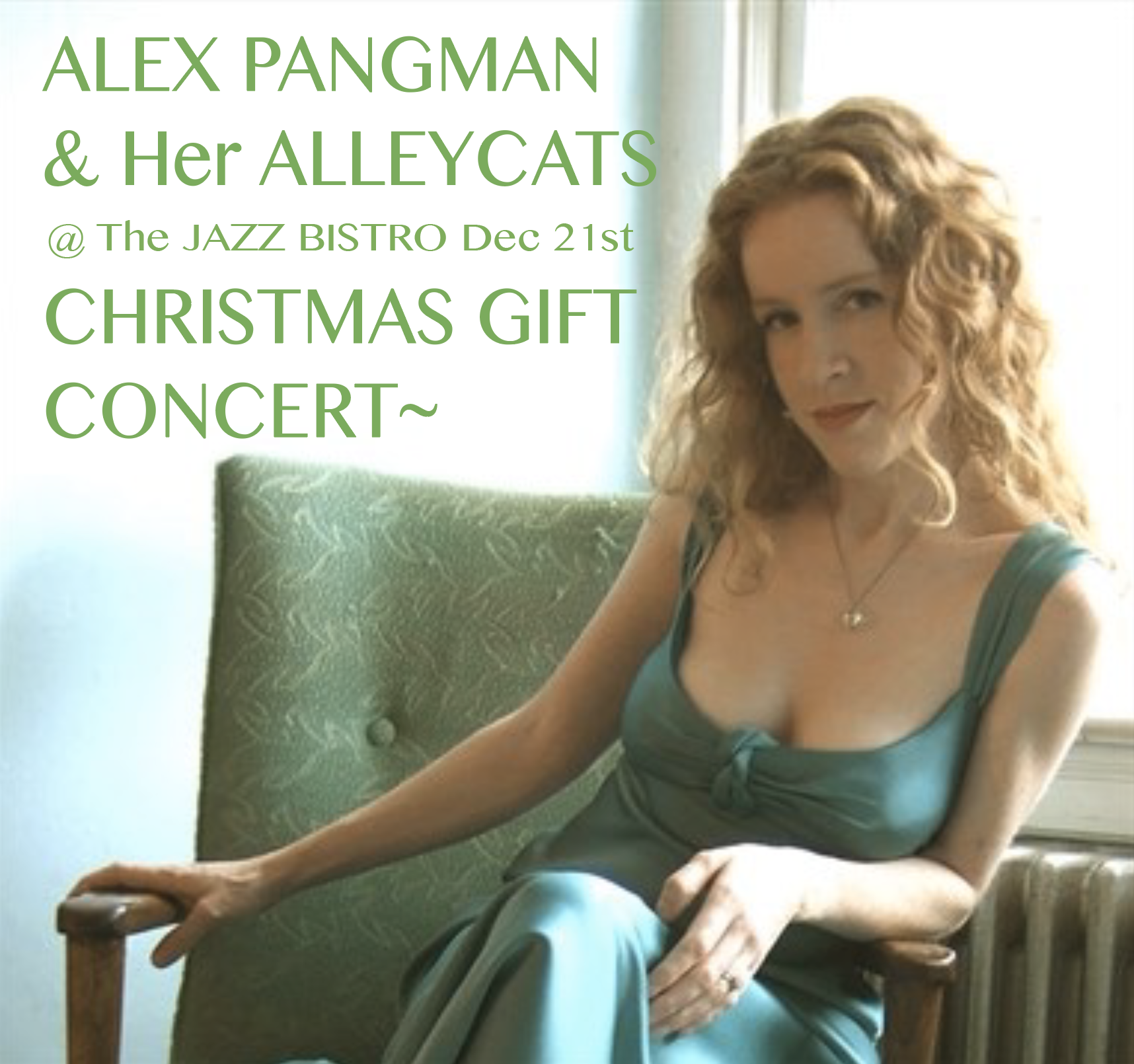 Jazz Bistro Christmas with Alex Pangman’s Alleycats