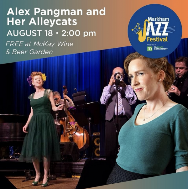 Alex Pangman at Markham Jazz Festival