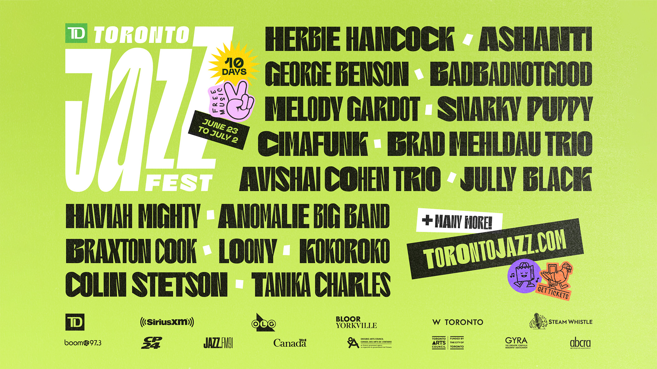 TD Toronto Jazz Festival announces 2023 lineup