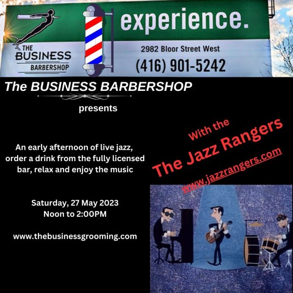 Jazz Rangers at the Kingsway’s The Business Barber