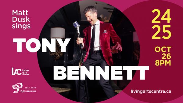 Matt Dusk Sings Tony Bennett at The Living Arts Centre