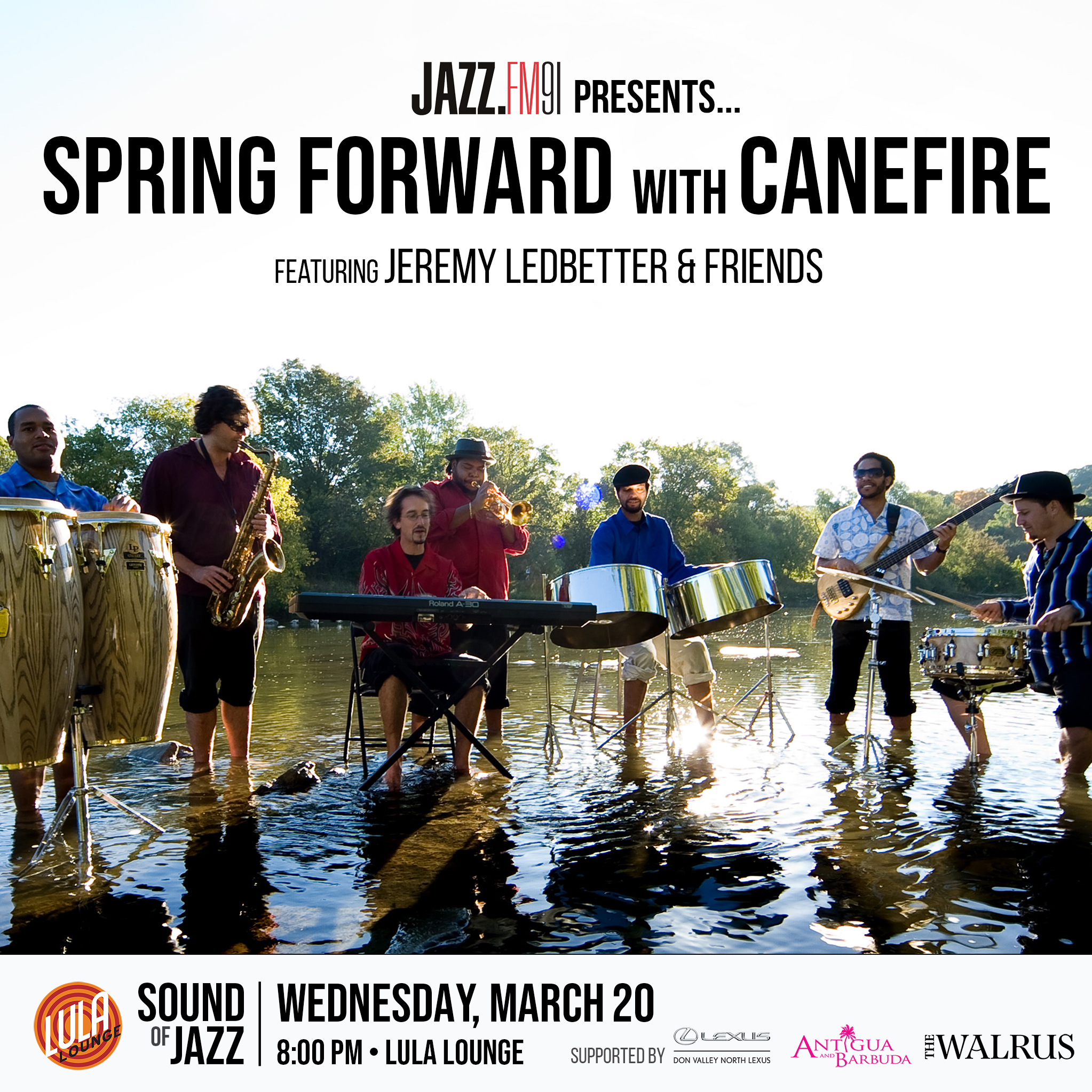 JAZZ.FM91 presents… Sound of Jazz: Spring Forward with CaneFire