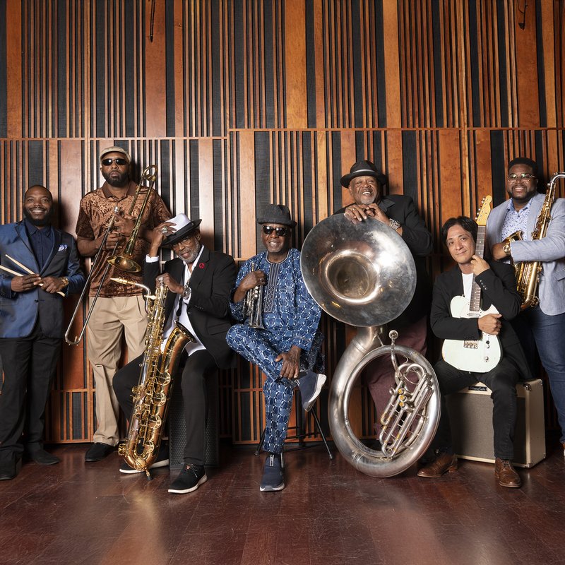 Win tickets to see Dirty Dozen Brass Band live on November 6th