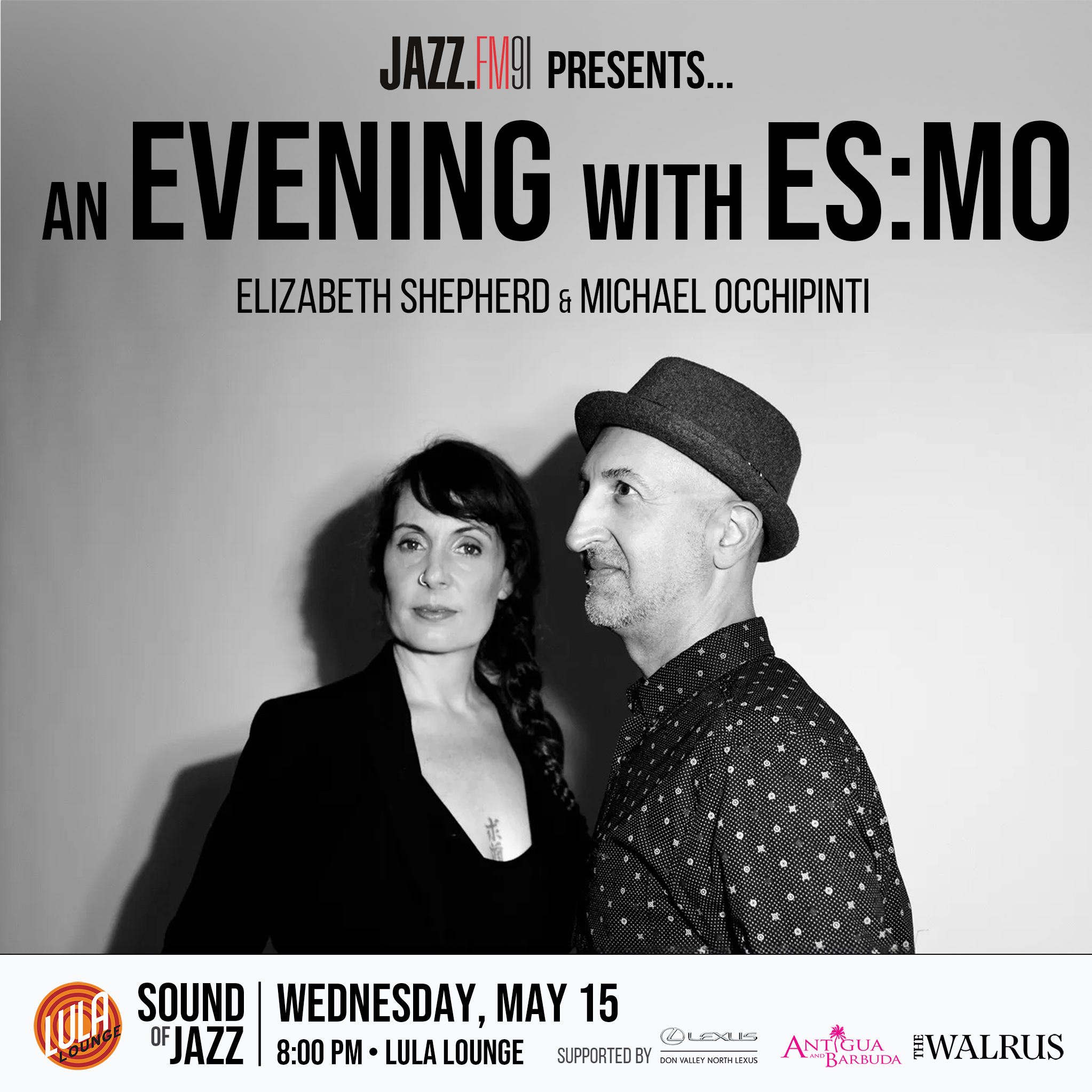 JAZZ.FM91 presents… Sound of Jazz: An Evening with ES:MO