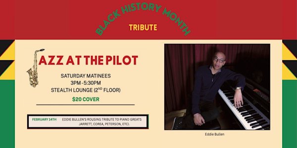 Eddie Bullen: Celebrating Piano Greats & DJ Shadow Brown