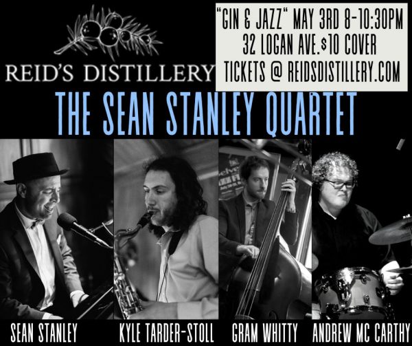 Sean Stanley Quartet -Reid’s Distillery Gin & Jazz