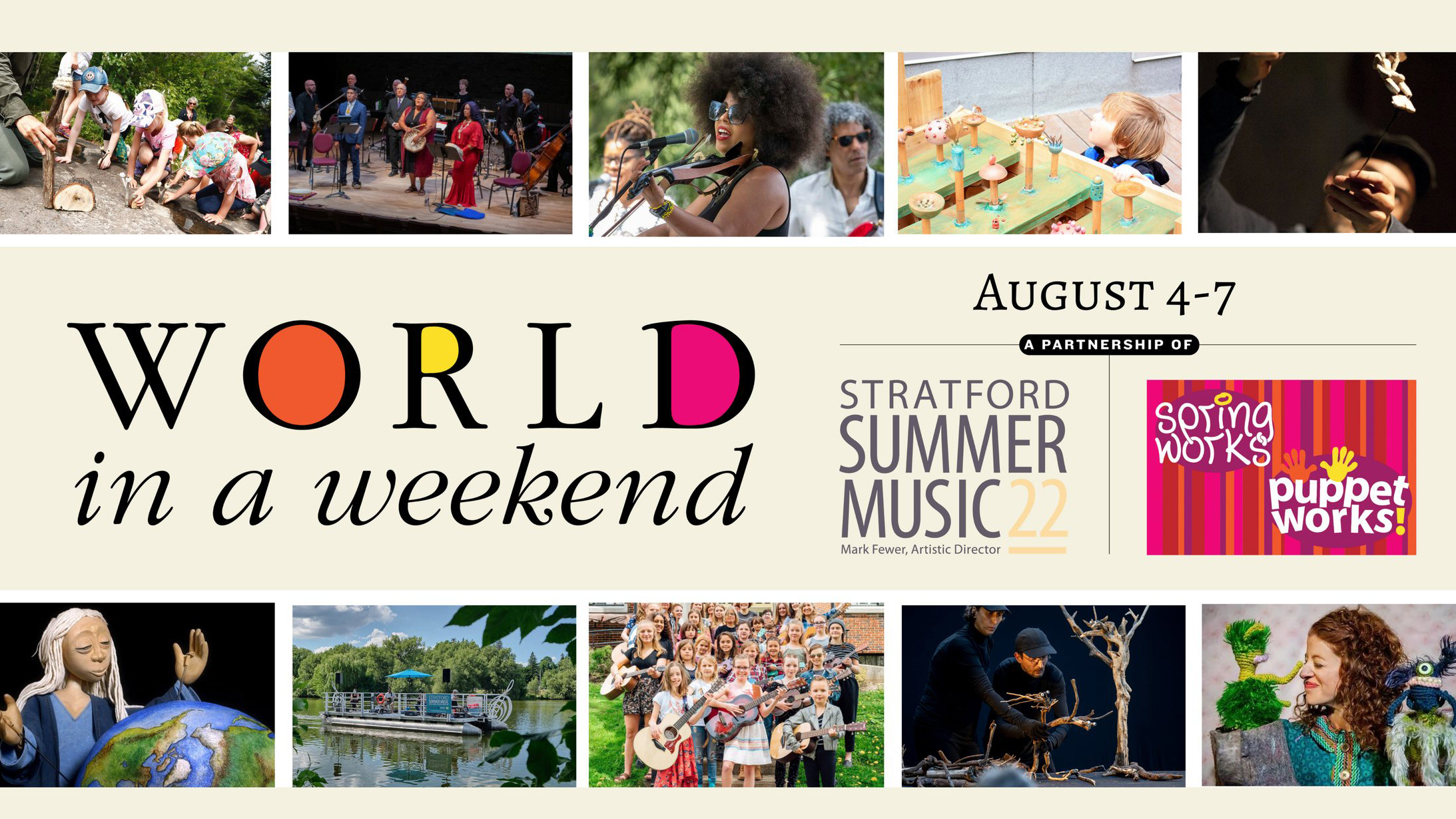 Stratford Summer Music and Springworks Puppetworks present… World in a Weekend