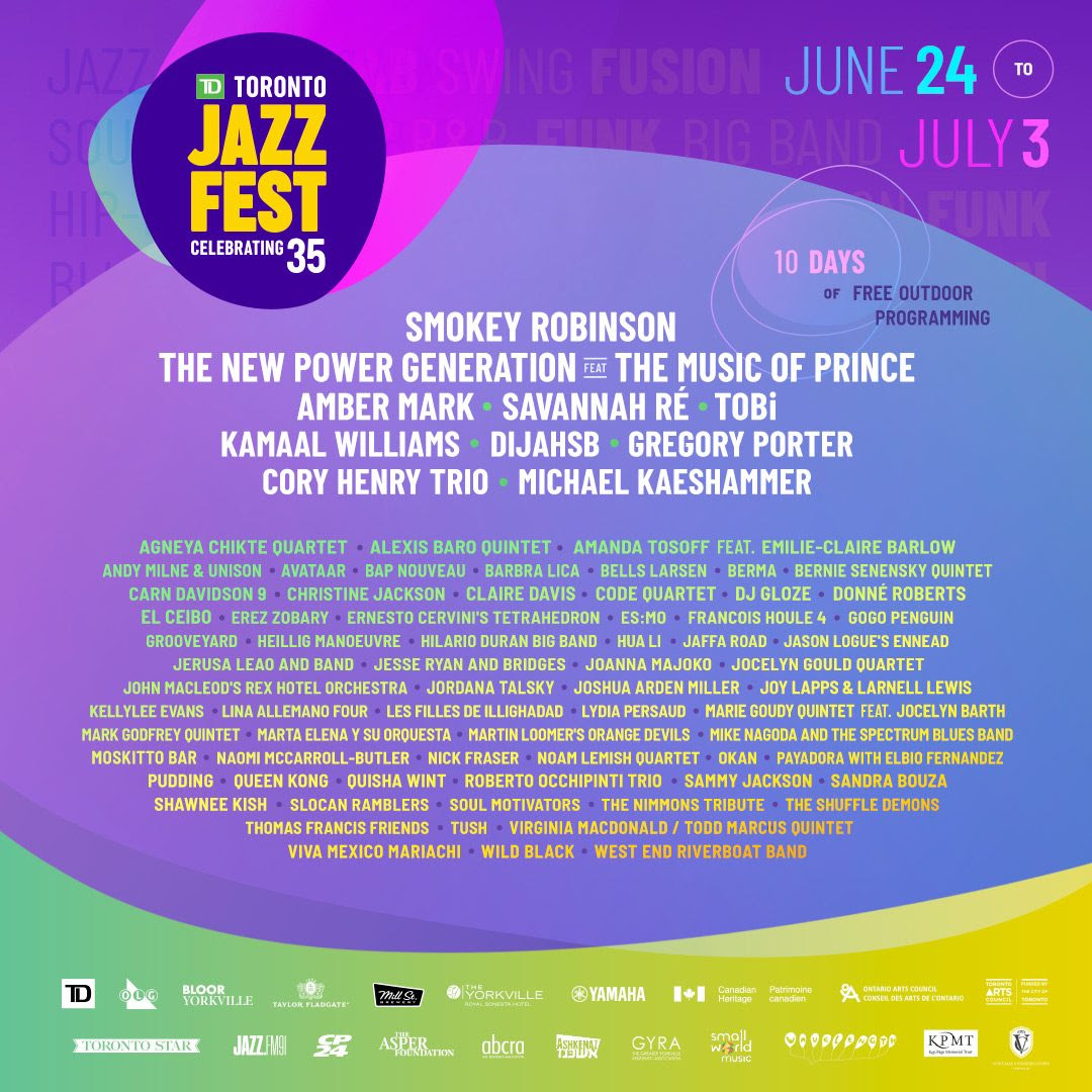 TD Toronto Jazz Festival announces 2022 lineup